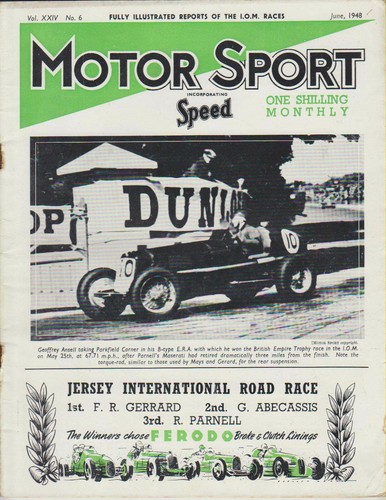 Motor sport singer 9 - motor, 06/48