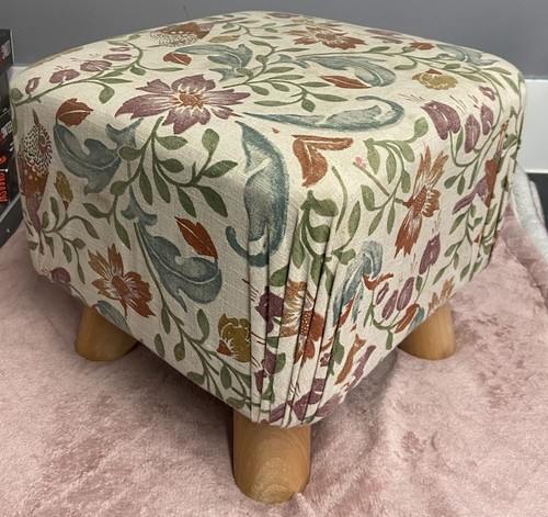 Small wooden bird fabric - small,