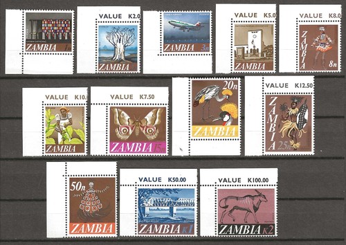 Zambia 1968 129 140 - sg, 129/140