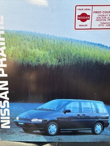 The nissan prairie range car - nissan,