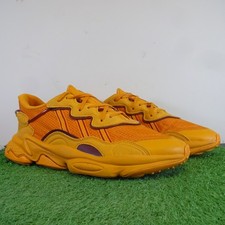 Adidas Trainers Size 11.5 Mens Yellow Ozweego Adiprene Comfort Running Shoes
