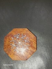 Vintage Octagonal Hinged