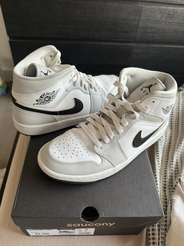 Nike air jordan mid grey - mid, fog