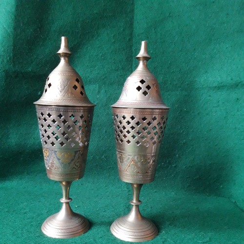 Pair vintage indian - of, /