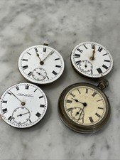 4x Pocket Watch Movements For