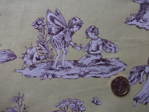 Michael miller flower - , fairies
