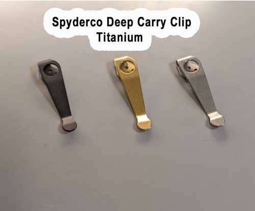 Titanium deep carry pocket - deep,