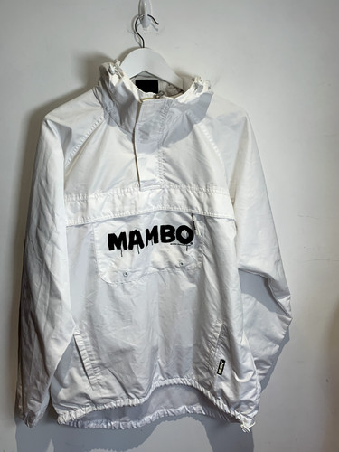 Mambo windbreaker jacket - windbreaker, white
