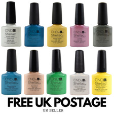 CND Shellac UV/LED Gel Nail Polish 7.3ml - Various Colours . FREE P&P .