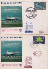 CONCORDE FDC BRITISH AIRWAYS AIR FRANCE GB FRENCH MISC CONCORDE MULTIPLE LISTING