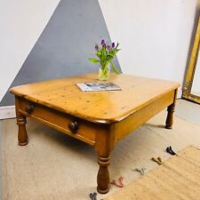 Antique French Pine Coffee Table
