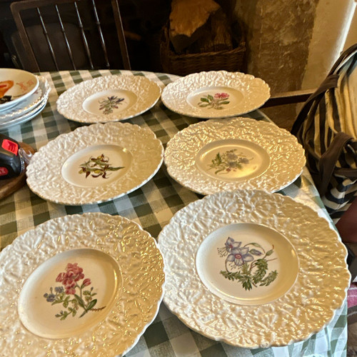 Royal cauldon floral ceramic - royal,