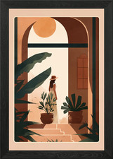 Moroccan Summer Love Framed