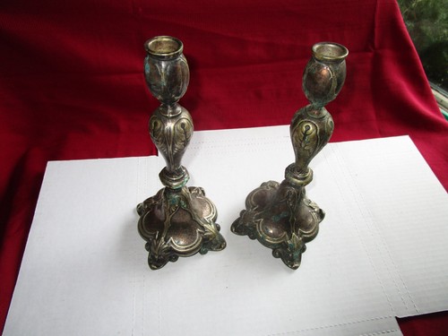 Antique candlesticks fraget - candlesticks,
