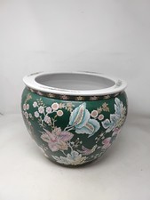 Large chinese green jardiniere - large,
