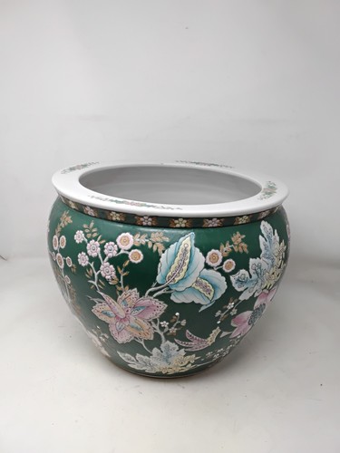 Large chinese green - chinese, jardiniere