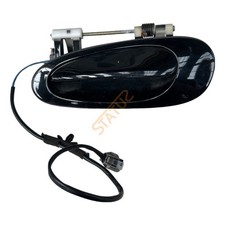 Porsche 911 996 Boxster 986 NS Left Exterior Door Handle Black 99653706106