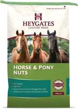 Heygates Country Feeds Horse and Pony Nuts High Fibre Quality Food 20kg