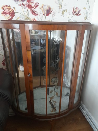 Antique art deco mirrored - art,