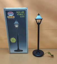 Model Power LGB G Scale 982 Square Street Light - Light and Brass Parts - Boxed