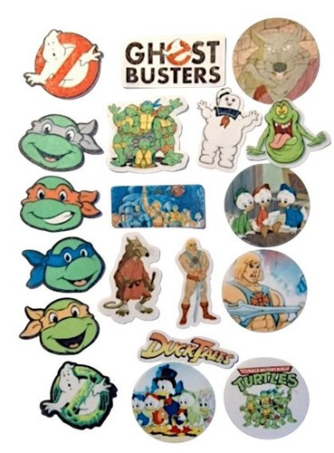 80s party cake toppers - , x19