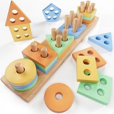 Wooden Shape Sorter Montessori