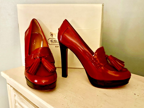 Vintage coach alisia burgundy - coach,