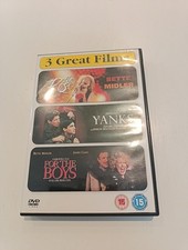 Triple DVD Set 3 Great Films The Rose, Yanks And For The Boys