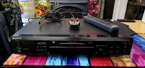 Sony minidisc 520 with - minidisc, je-520
