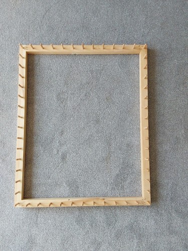 Weaving loom frame for large - weaving,