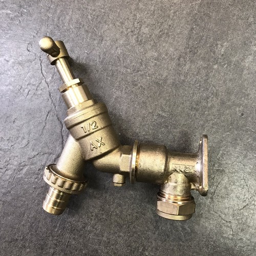 Garden bib tap with - with, dcv