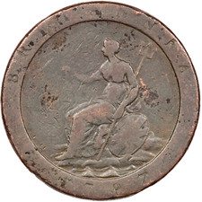 1797 KING GEORGE III CARTWHEEL