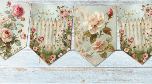 Rose garden floral - floral, hello