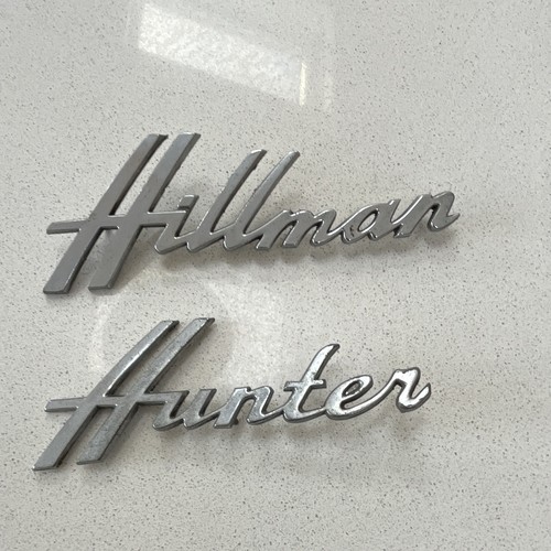 Vintage chrome hillman hunter - hillman,