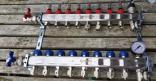 8 Way Underfloor Heating Manifold