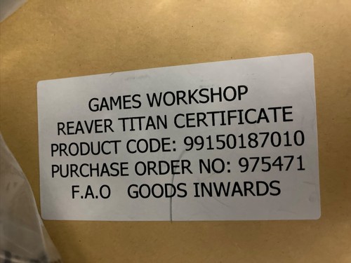 Reaver titan body forge - reaver,