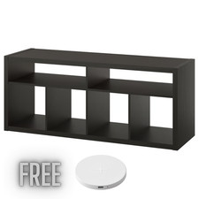 IKEA KALLAX TV Bench With Compartments Home Storage Organizer Unit+ Free Charger