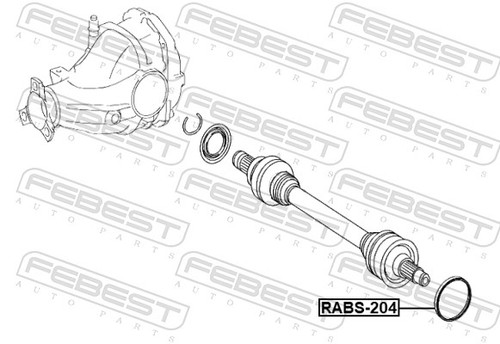 For febest rabs - febest, rabs-204