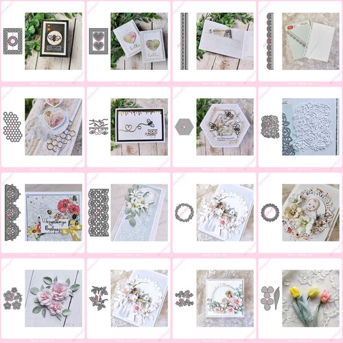 Frame lace flower - flower, metal