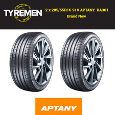 2 X New 205/55R16 91V Aptany