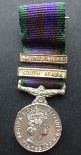 British gsm miniature medal - british,
