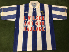 INCREDIBLY RARE Signed Sheffield Wednesday Shirt 1995 93/95 Vintage Football