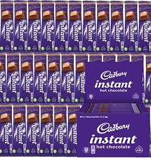 Cadbury Hot Chocolate Instant Sachets 28g Drink Sticks – 1 to 200 Options