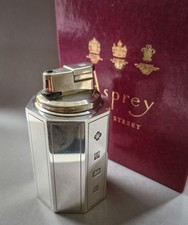 Asprey Solid Sterling Silver Hallmarked Table Lighter