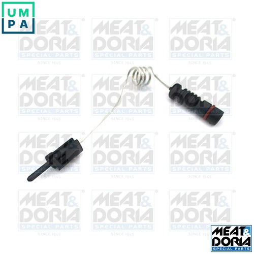 Warning contact brake pad - warning,