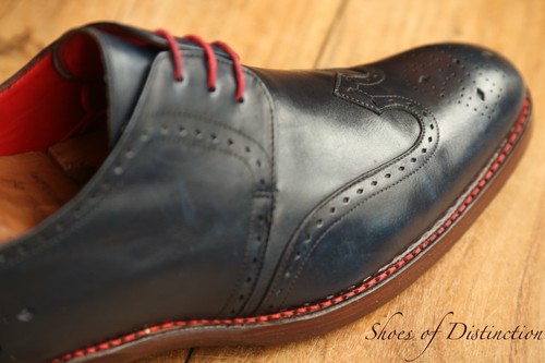Jeffery west blue leather - jeffery,