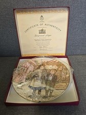 Royal Worcester The NSPCC Christmas 1989 Fairground Magic Collectors Plate 