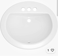 PROFLO PF19164 White 19" Self
