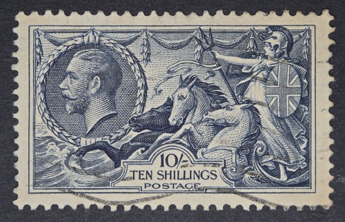 Sg452 1934 kgv indigo - 10/-,