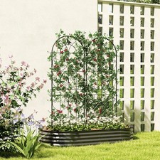 Set of 2 Garden Trellis, Metal